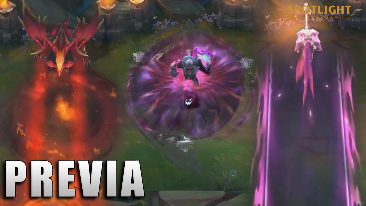 Shyvana Rework e Senna, Naafiri e Warwick Caes de Guerra - PREVIA