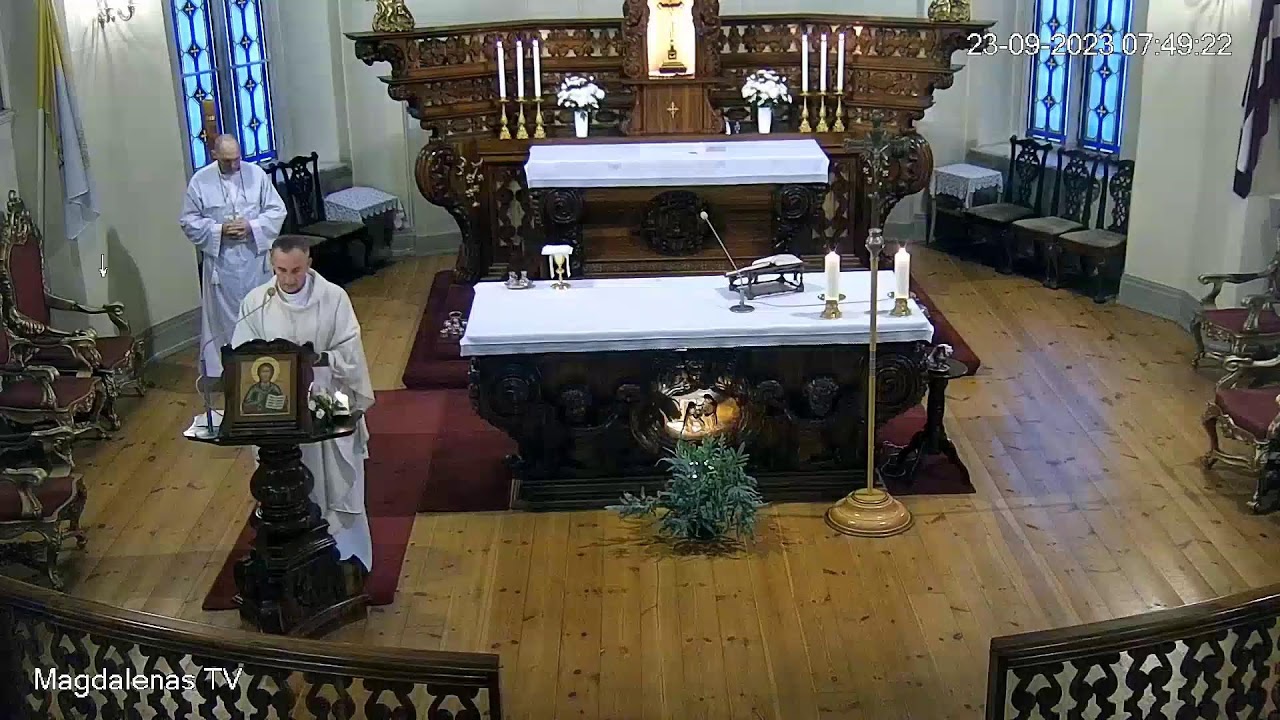 Tie&scaron;raide no Rīgas Sv. Marijas Magdalēnas baznīcas 24/7