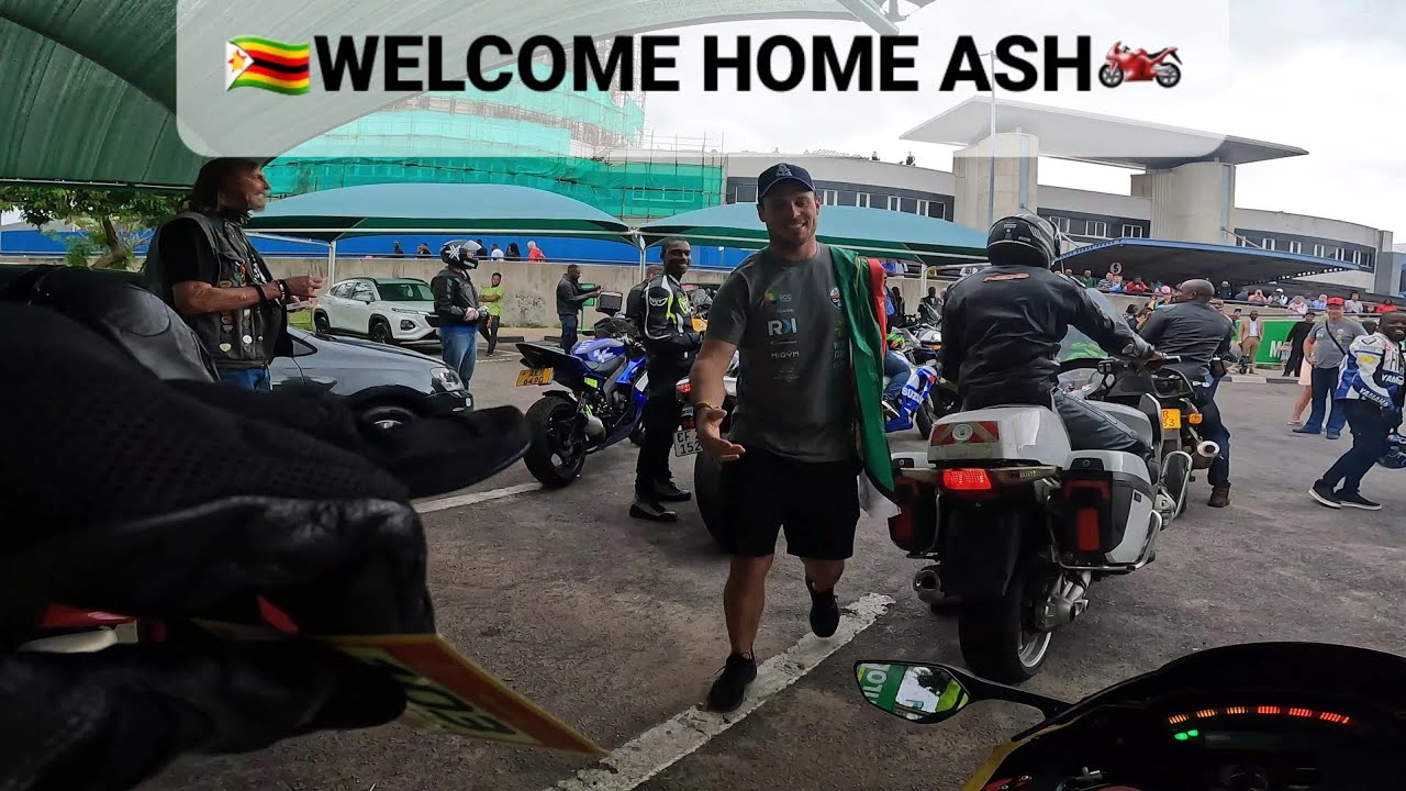 2024 Dakar Rally Motorcycle Top 30 Victor Ash Thixton's Welcome Back Home Escort | ZW Bikers