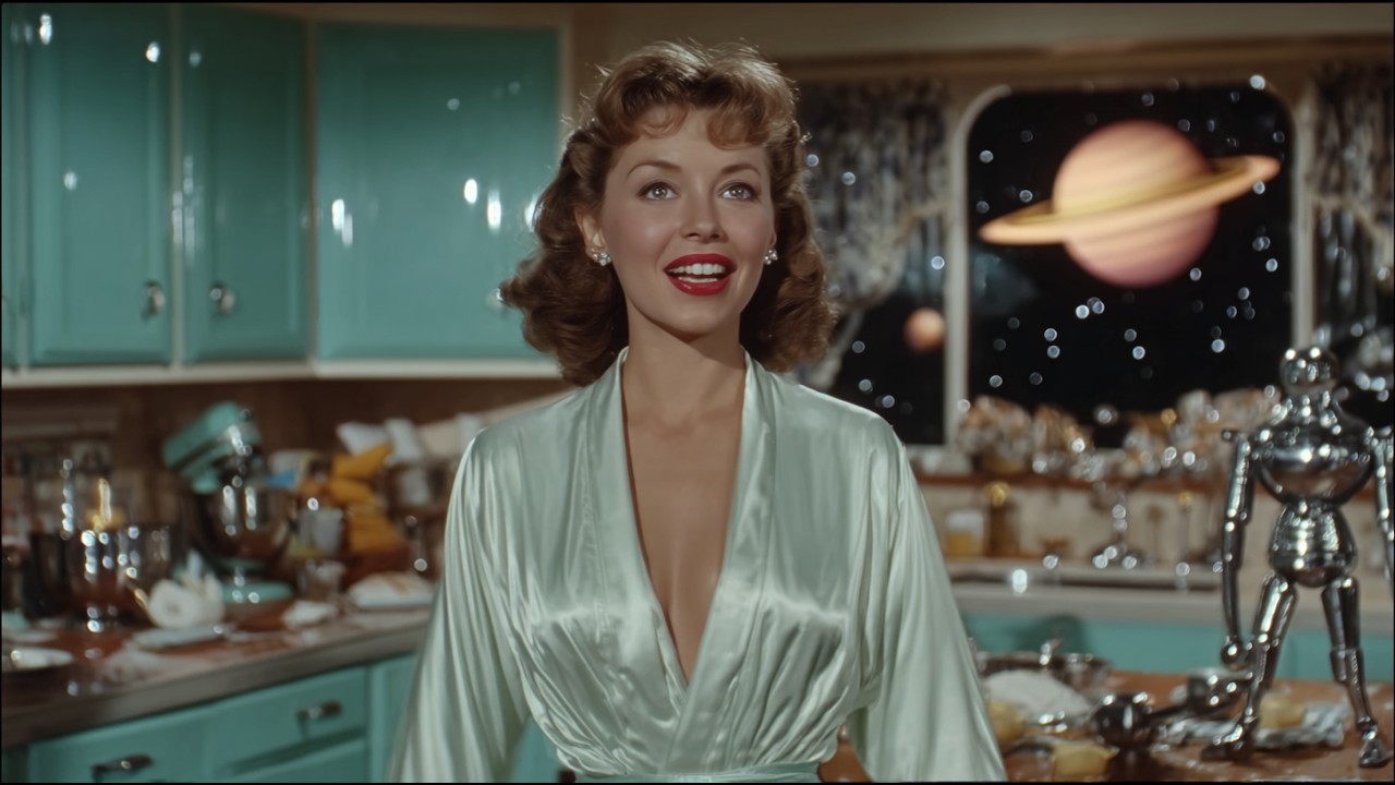 The Way the Future Glowed in the 1950s &mdash; A Retro Jazz Swing Voyage