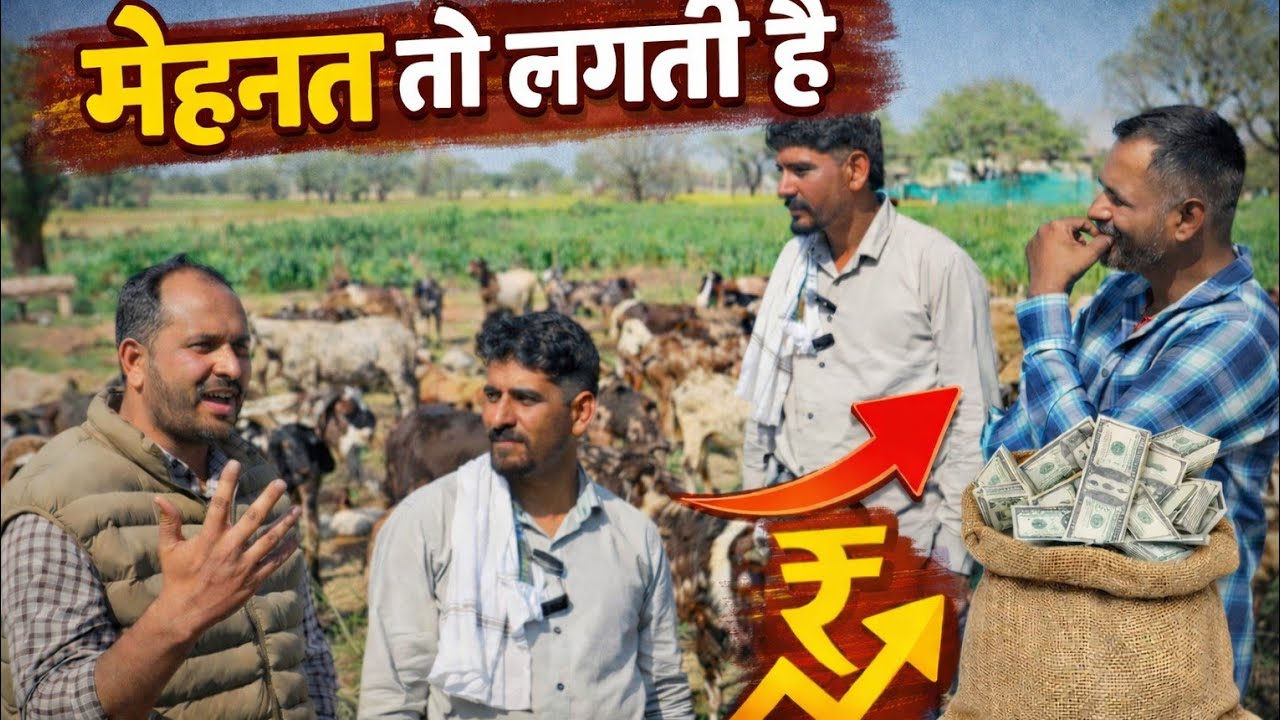 स्मार्ट बकरी पालक सोहनलाल के साथ मुलाकात