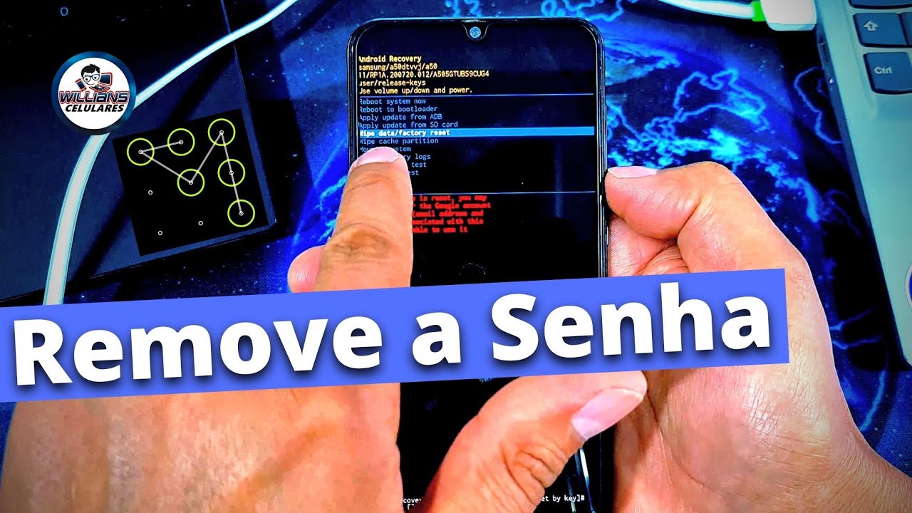 Hard Reset Samsung A50, A50s, SM-A505 Como Formatar, Desbloquear