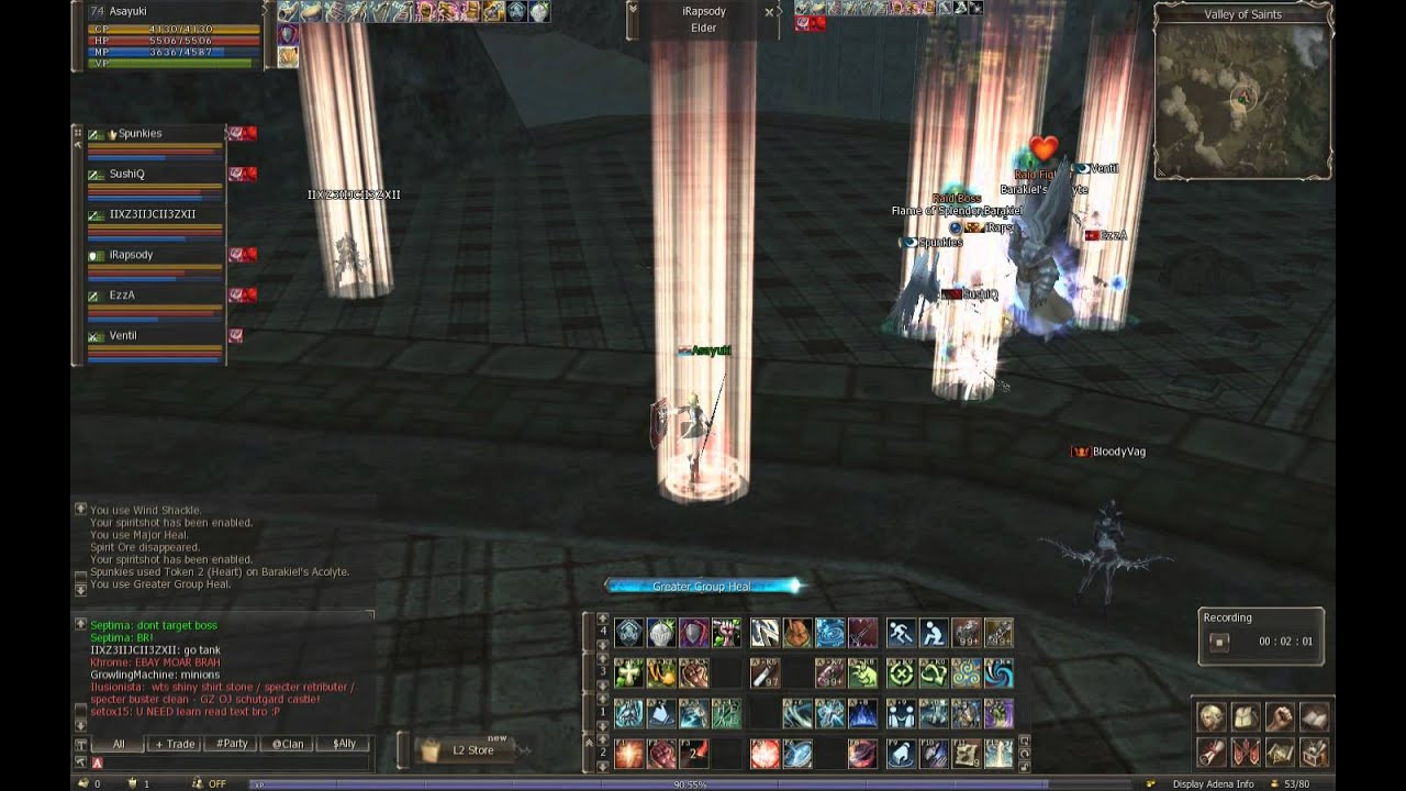 Flame of Splendor Barakiel Raid Boss