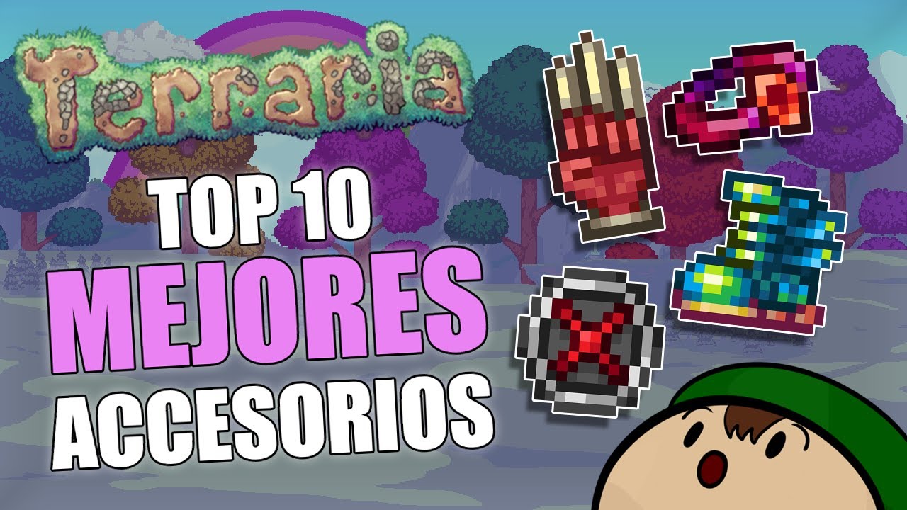 [Terraria 1.4.3] Top 10 Mejores Accesorios del Juego