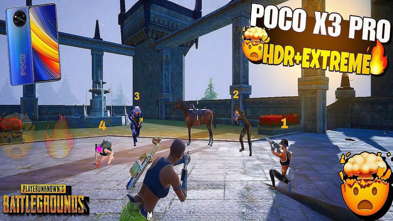 🔥Poco X3 Pro Pubg Test🥶HDR+Extreme🥵New Update 3.4 Livik🤯|PUBG MOBILE