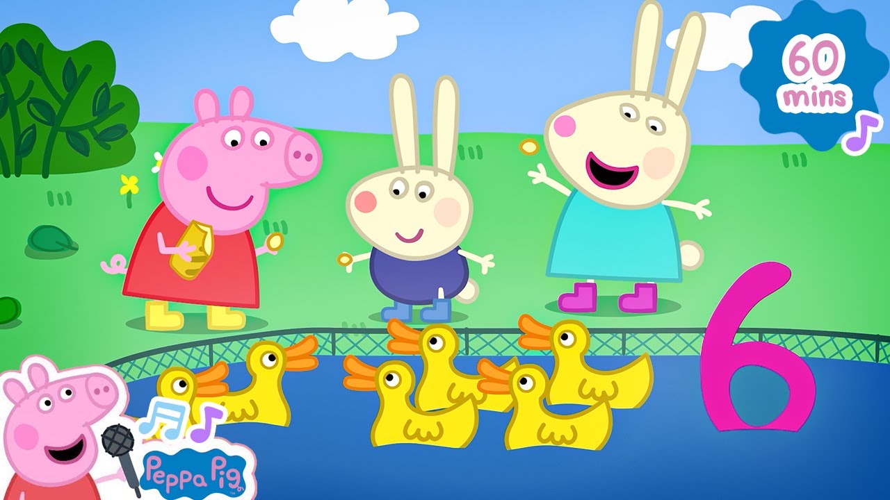 Learn to Count to 10! 🐥🔟🐷🎵 Kids Songs & Nursery Rhymes | Peppa Pig Cartoon | Peppa Pig Music