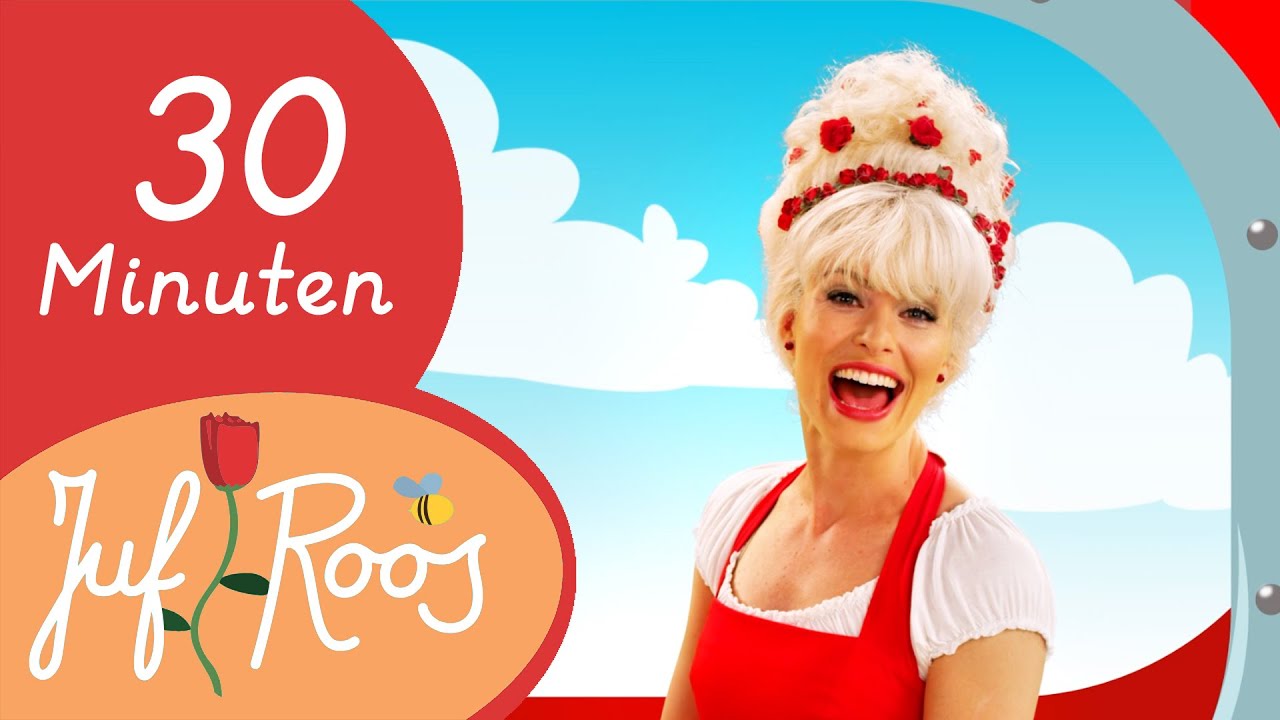 Juf Roos 🌹 30 minuten lang Juf Roos! 🌹 De Leukste Afleveringen