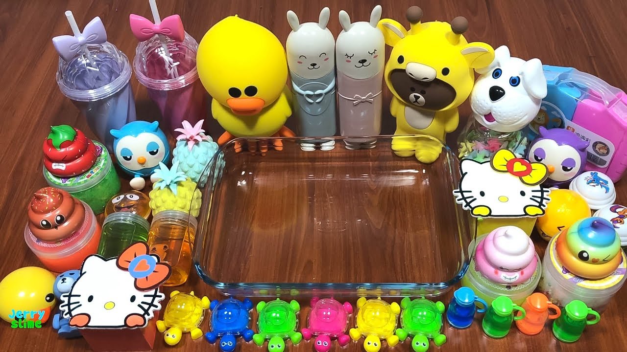 Special Series Foam Slime #1 ! Mixing Slime  Into Foam ! Satisfying Slime Videos