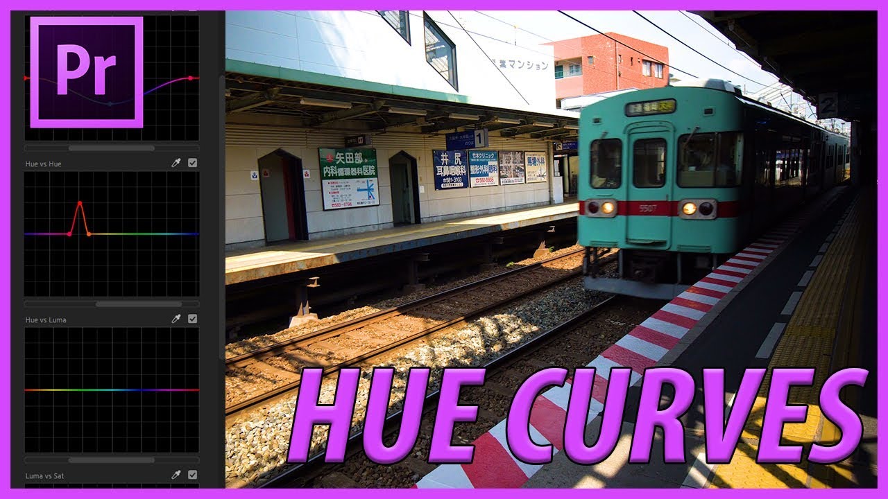 How to Use the Hue Saturation Curves in Adobe Premiere Pro CC 2019