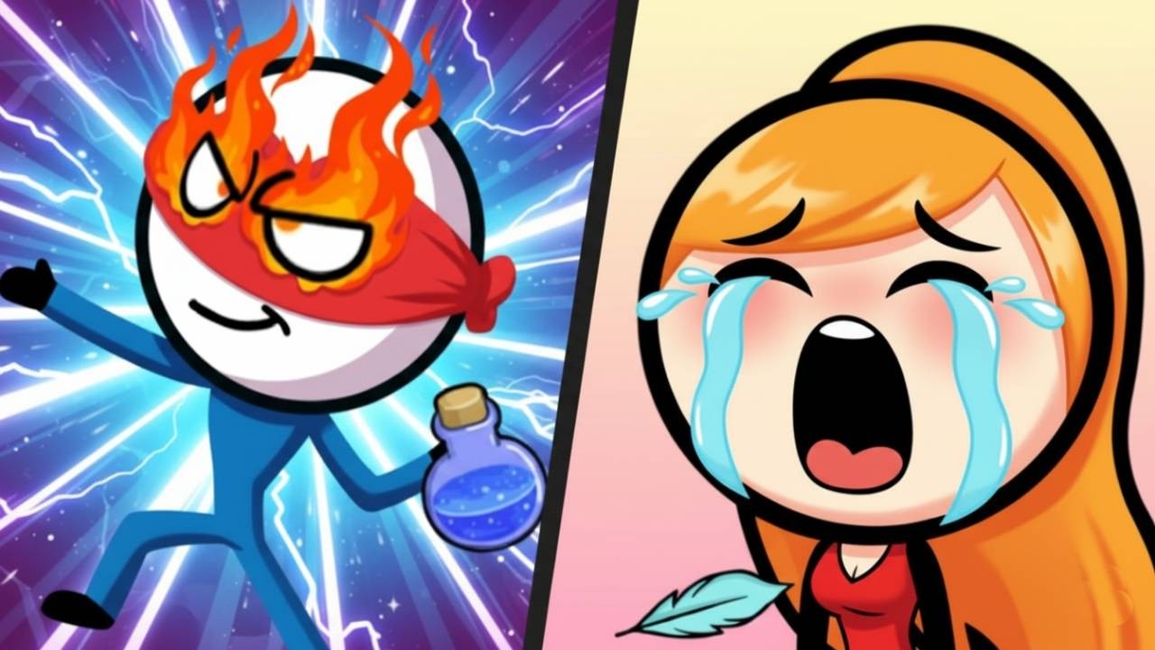 ATTACK DRAW LINE vs SAVE HER - All levels Satisfying Mobile gameplay Stickman games (Android/ios)