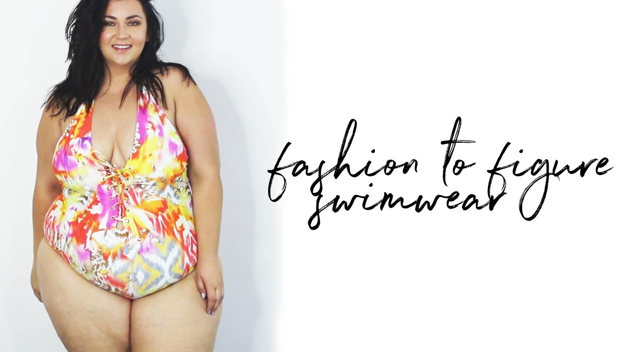 PLUS SIZE FASHION TRY ON HAUL | new Fashion to Figure SWIMWEAR!