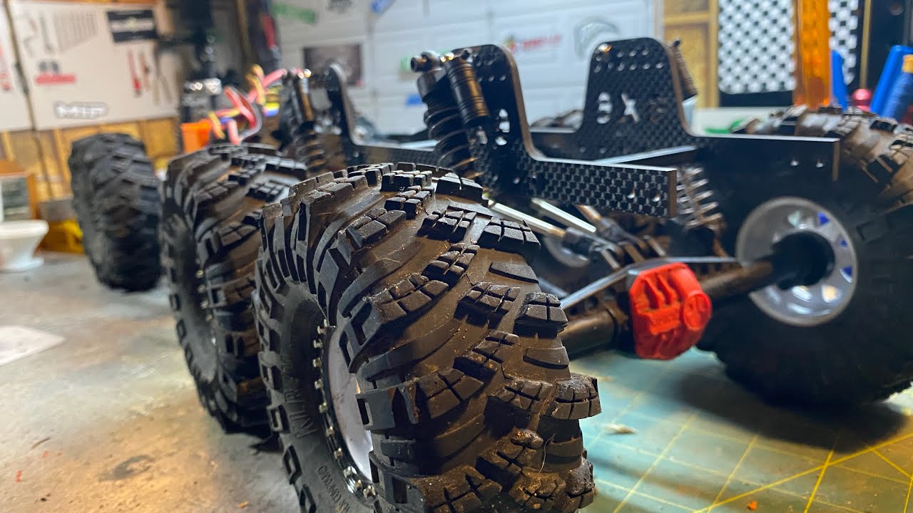 Building the Gspeed carbon fiber 6x6
