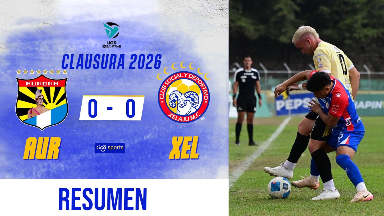 REPARTEN PUNTOS | Aurora 0-0 Xelajú | Resumen Completo