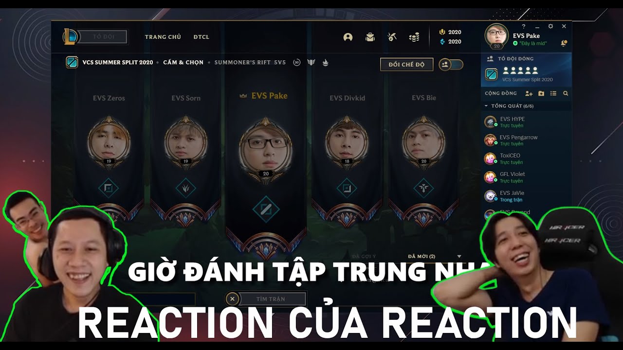 Violet Reaction | TRUNG REACTION | EVOS ON THE MIC #1 vs OPG - 