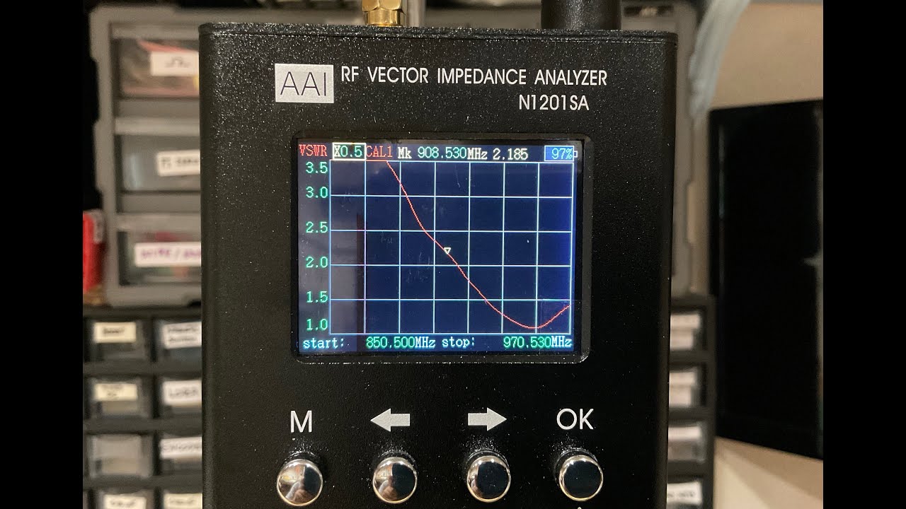 LoRa RAK Antenna Testing with a Vector Impedance Analyzer