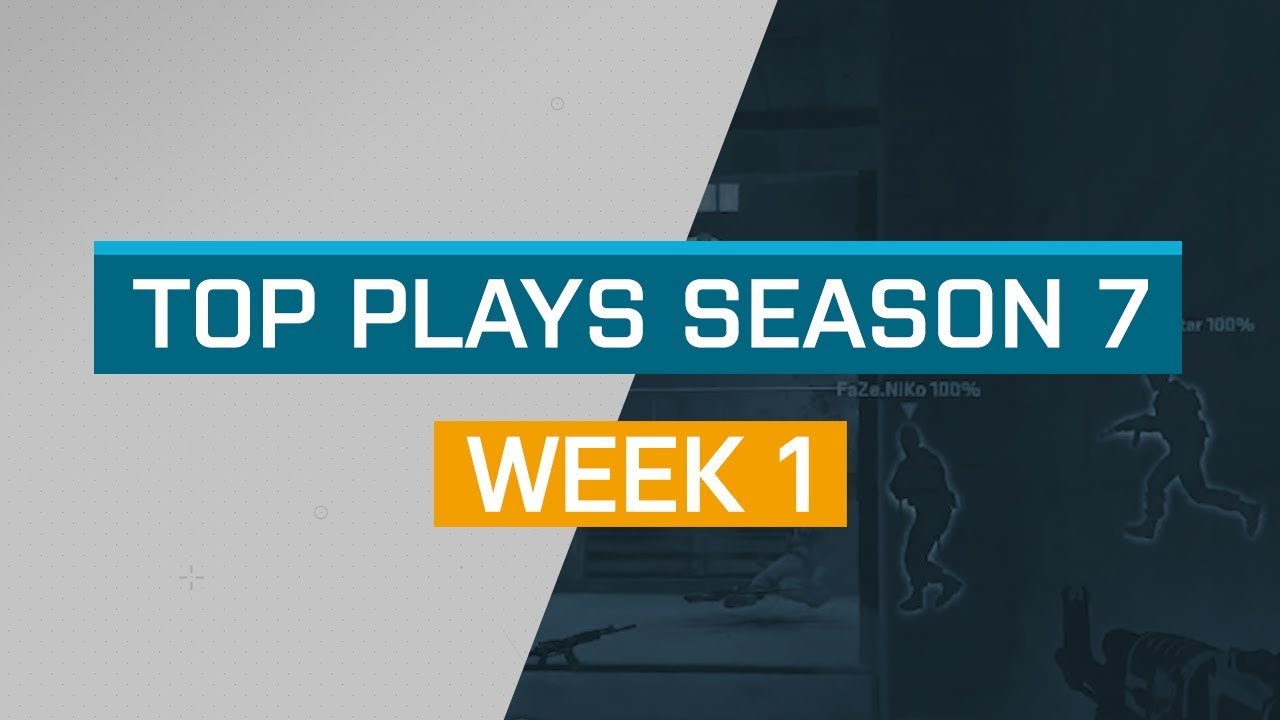 CS:GO - Top Plays: Week 1 - ESL Pro League Season 7
