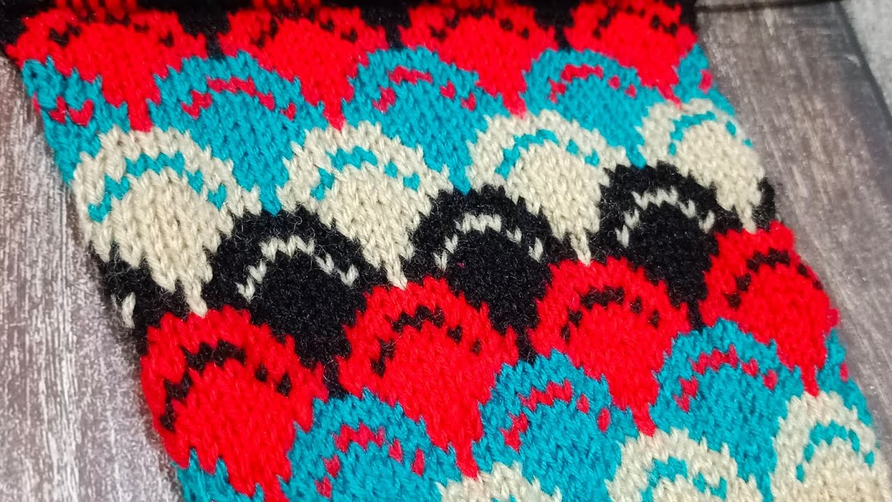 Knitting graph pattern #137 | Amazing pattern you have never seen