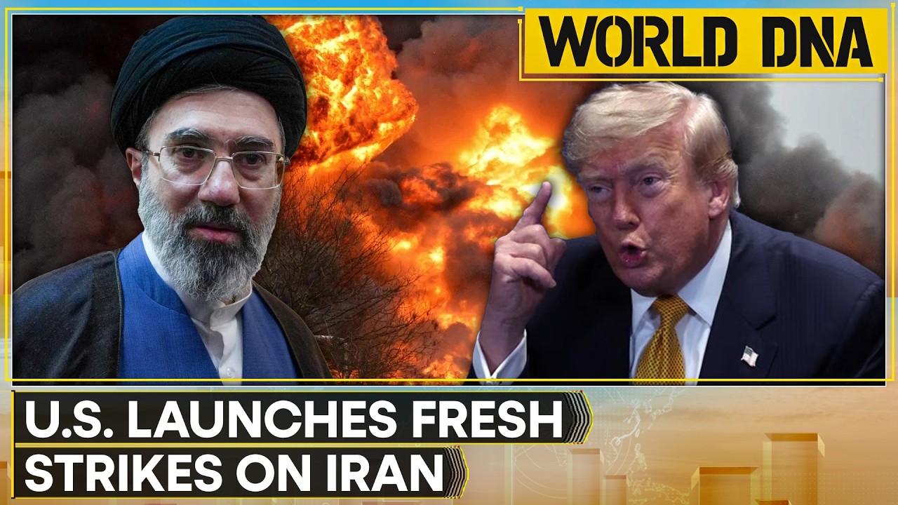 US-Iran War LIVE: US Launches Fresh Strikes on Iran | Iran Closes Hormuz Again | World DNA