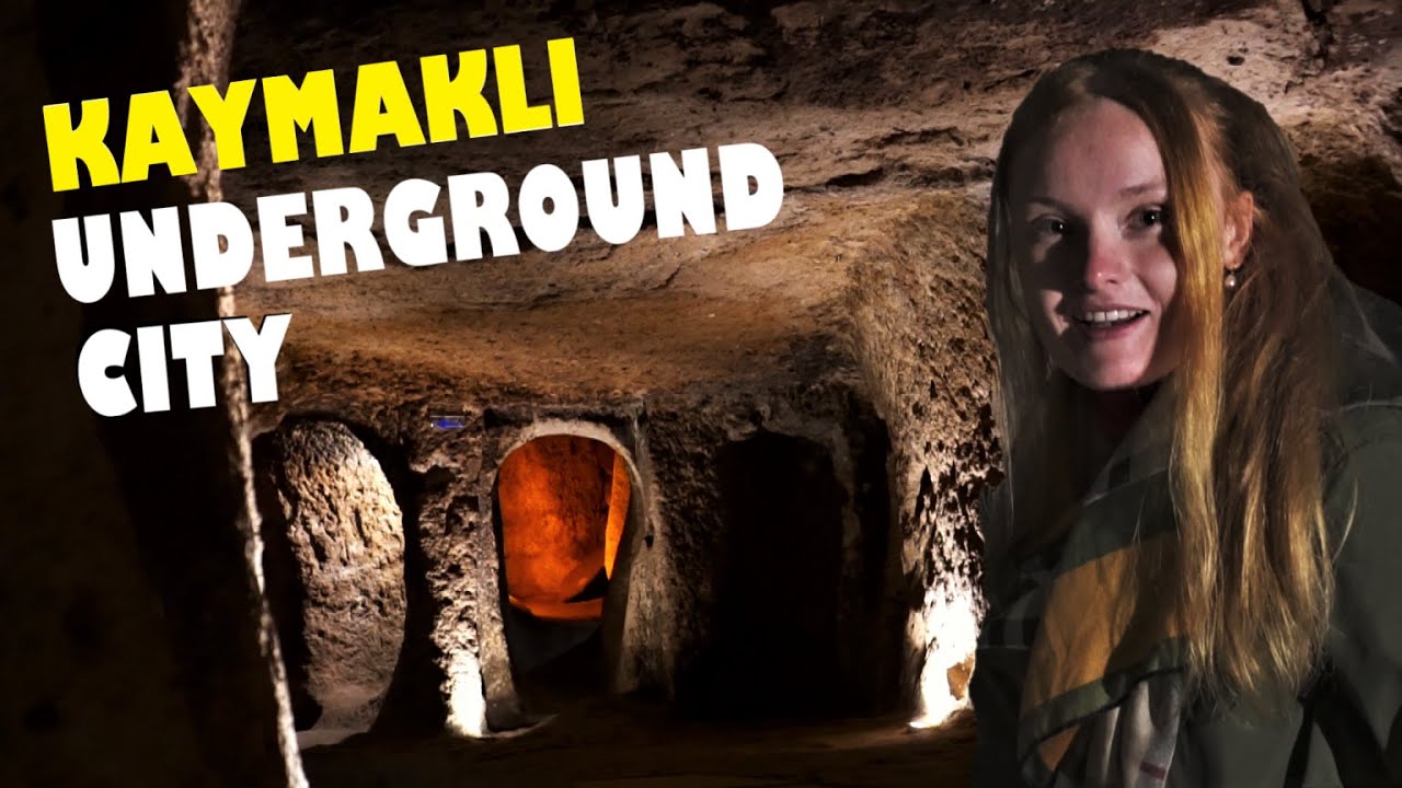 INSIDE THE LARGEST ANCIENT UNDERGROUND CITY!!! KAYMAKLI - TURKEY