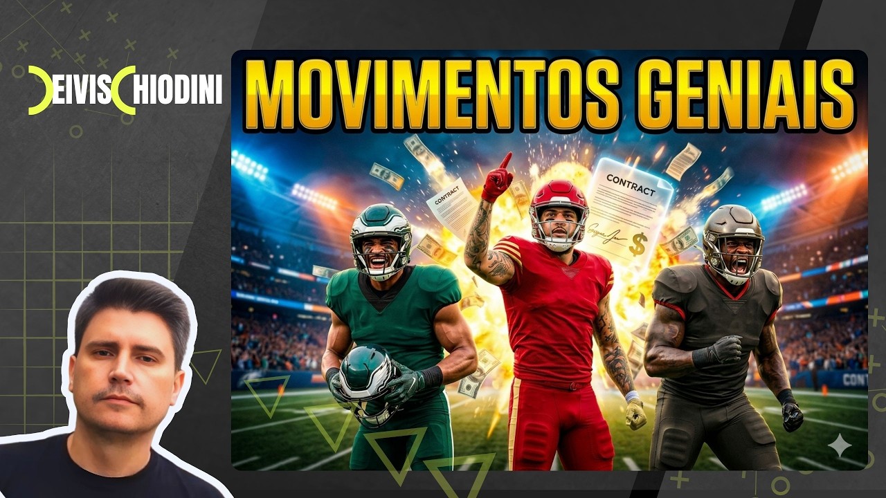 🔥 5 CONTRATAÇÕES QUE MUDAM A NFL EM 2026
