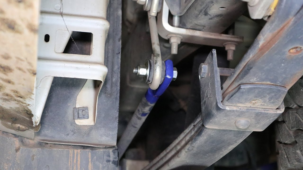 ปรับตั้งเหล็กกันโคลงหลัง All New D-Max 2.5VGS(Super PRO)