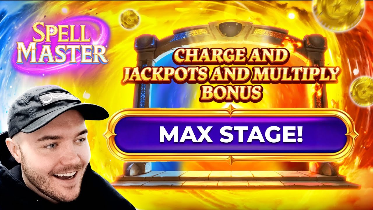 I Finally Got MAX STAGE!!! on the NEW Spellmaster Slot! (Bonus Buys)