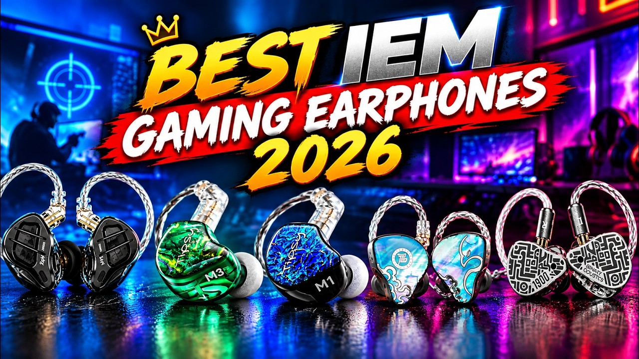 5 ЛУЧШИХ игровых IEM-наушников 2026 года &mdash; Топ внутриканальных мониторов для музыки, игр и аудиоф...