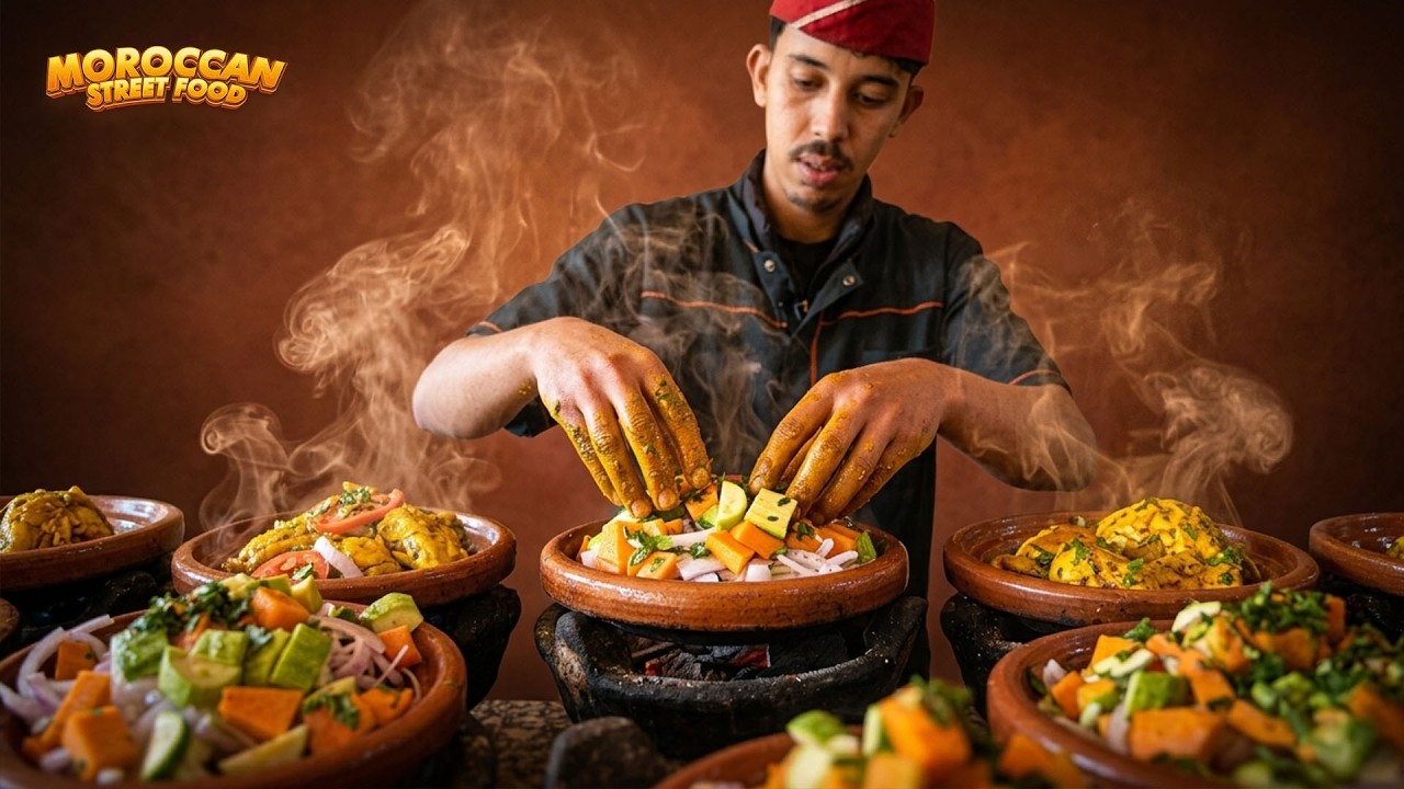 الطاجين المغربي الأصيل, ها كيفاش كايصاوبوه فأكادير