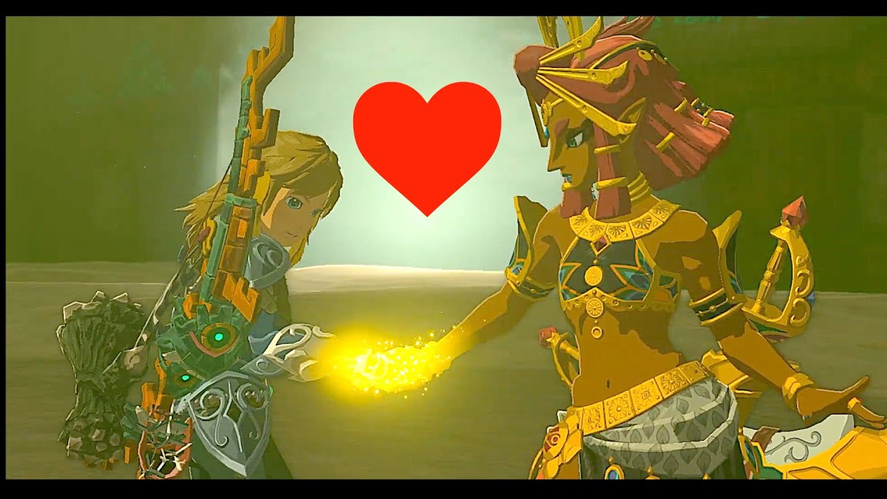 Линк влюблен в Риджу из Legend of Zelda Kingdom of Tears