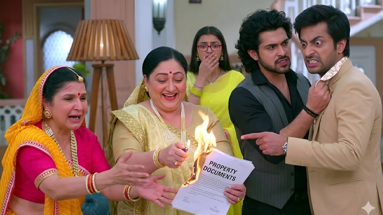 Mann Sundar | 15 March | Dadi Burns the Property Papers Rajeshwari Shocked | Nahar & Ruhi Happy