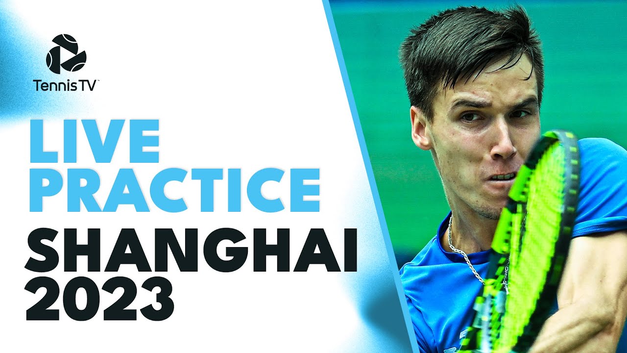 LIVE: Fabian Marozsan Practice Follows Sebastian Korda & Tomas Etcheverry | Shanghai 2023