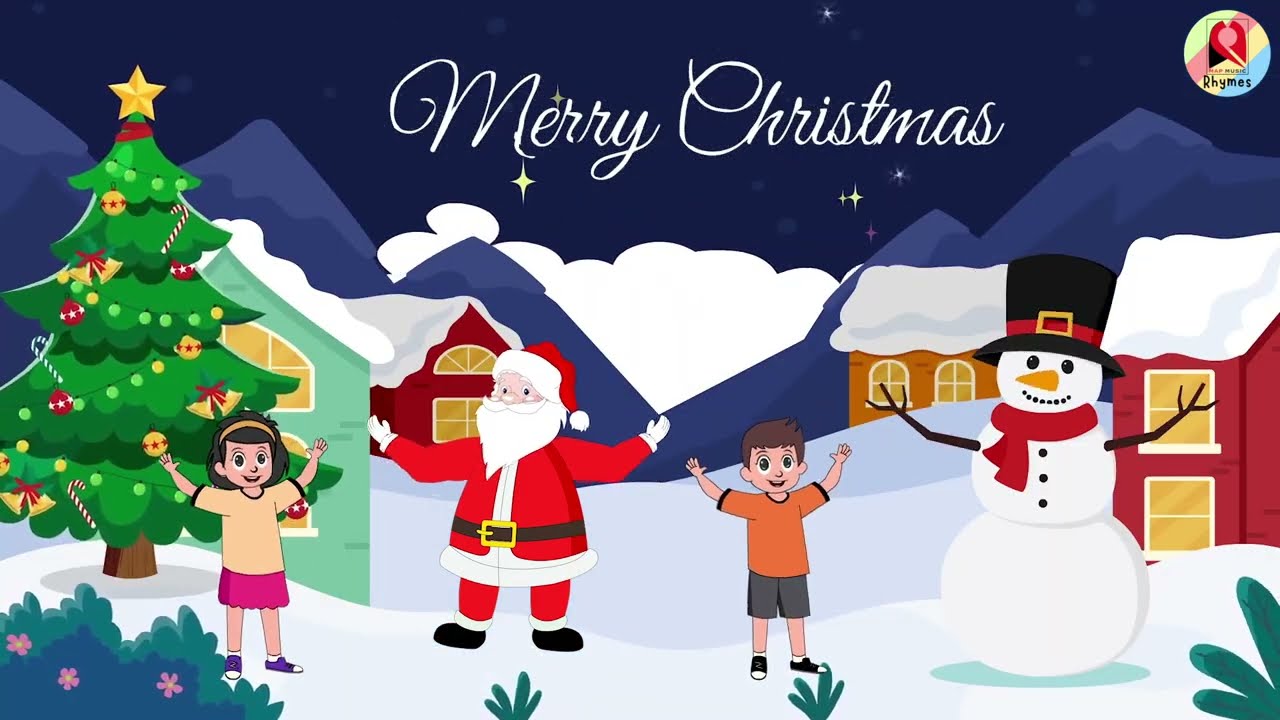 Santa Claus Is Coming | Christmas Song for Kids | MAP MUSIC Rhymes