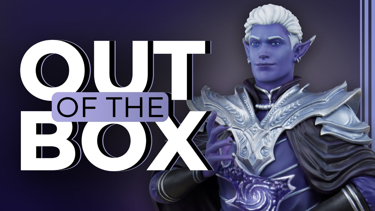 Распаковка статуэтки Эссека Телисса из Critical Role | Sideshow Out of Box