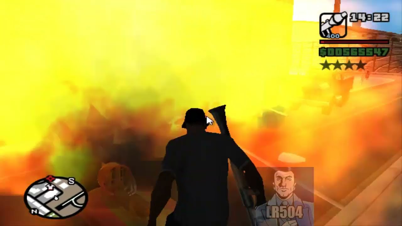 GTA San Andreas - Funny Explosion Moments (Part 17)