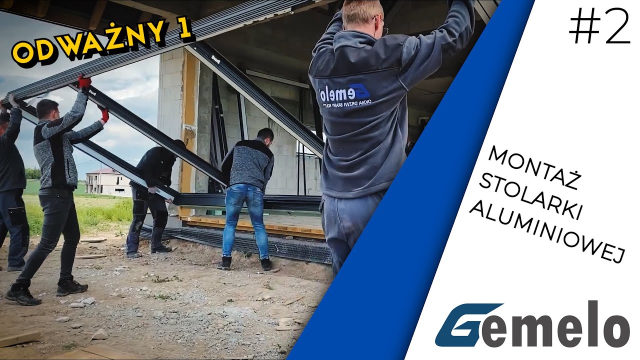 Montaż stolarki aluminiowej - Odważny 1