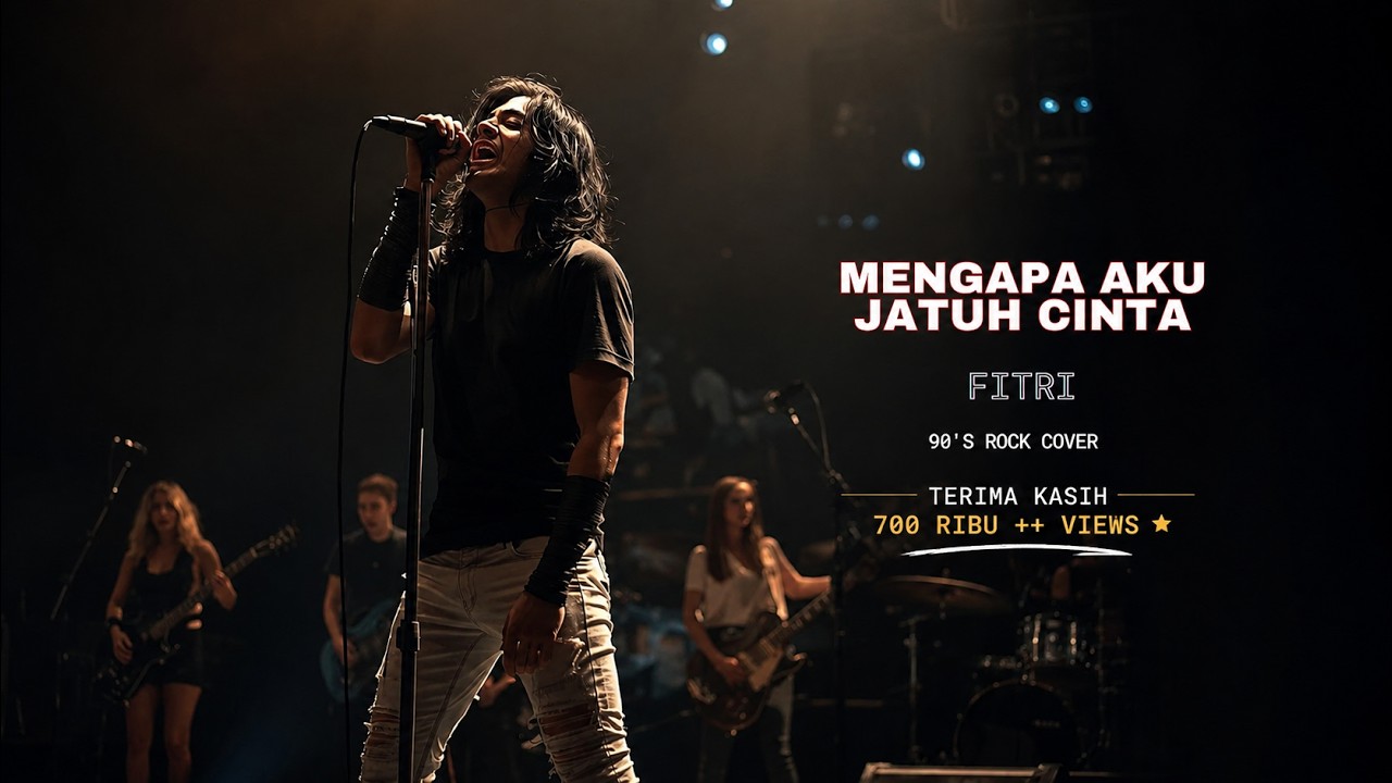 Fitri – Mengapa Aku Jatuh Cinta (90’s Rock Version) | High Raspy Male Vocal