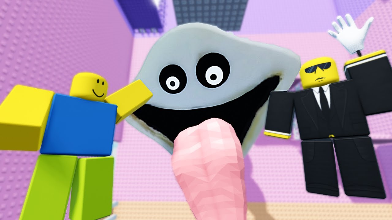 ROBLOX HUNGRY WORM!? TROLL SLAP TOWER Roblox Animation EPISOD 1