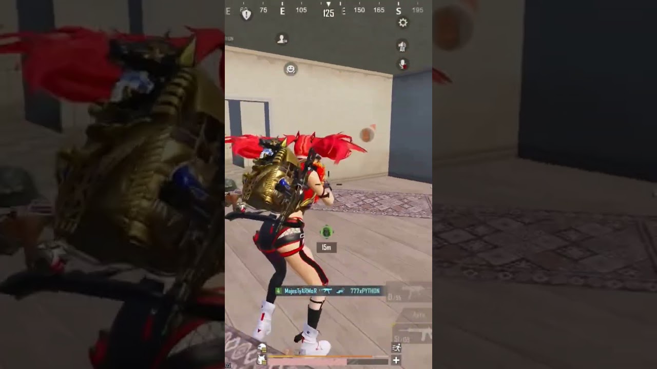 1v4 #pubgmobile #shorts