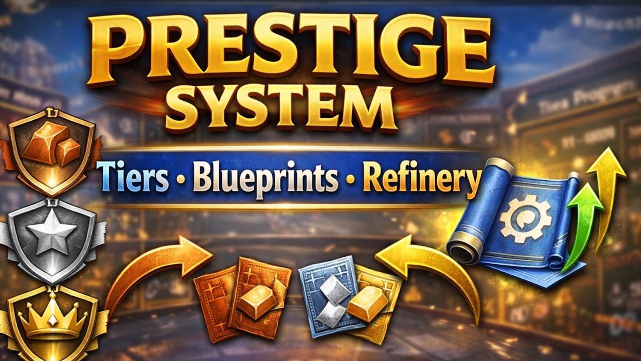 2. Prestige Tiers Update | Forge of Empires - Blueprints & Refinery Explained