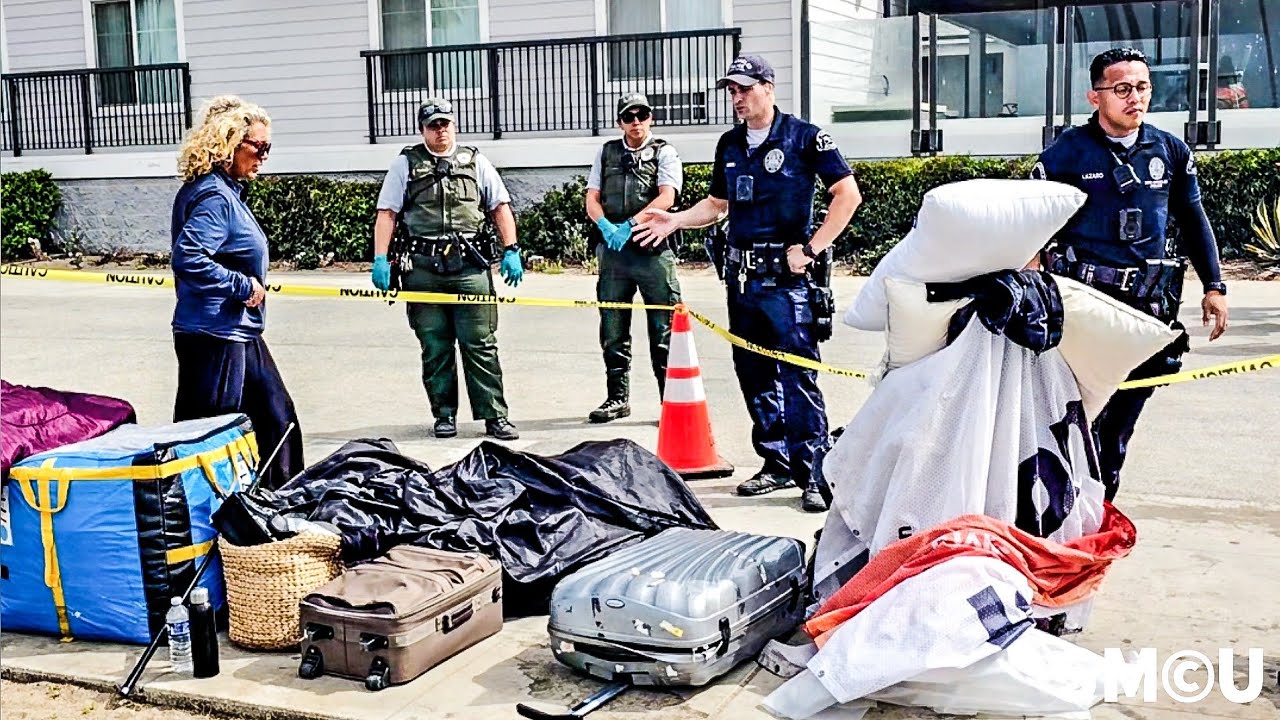 Venice Beach Boardwalk Homeless Encampments Cleanup: Multi-Agency Task Force in Action