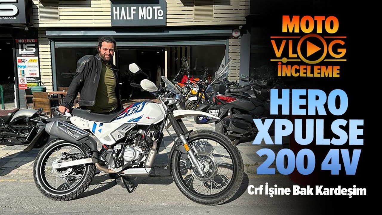 Hero Xpulse 200 4V Motovlog inceleme | Crf İşine Bak Kardeşim