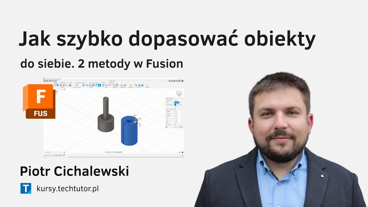 Jak szybko dopasować obiekty do siebie w Fusion 360?