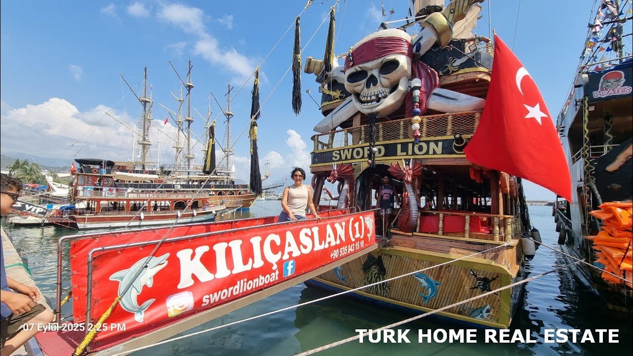 ALANYA   TEKNE TURU ,ALANYA BOAT TOUR ( KILIÇARSLAN )