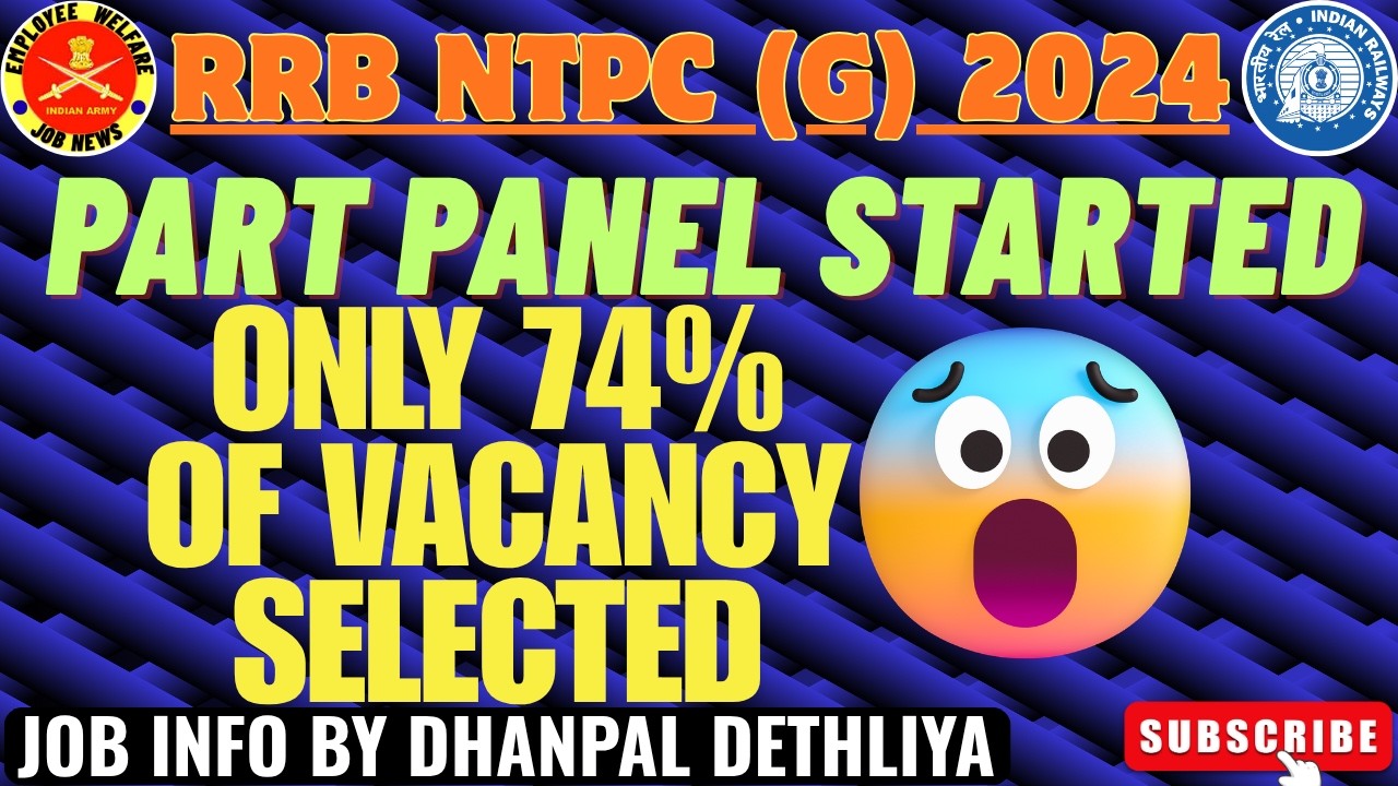 😲You Won't Believe What Happened | 🔥 CEN-05/2024 | Only 74% Candidates are Selected in Part Panel