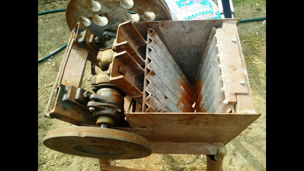 Дробилка щековая самодельная Часть 2. Доработка, исправление недочетов. Homemade jaw crusher. Part 2
