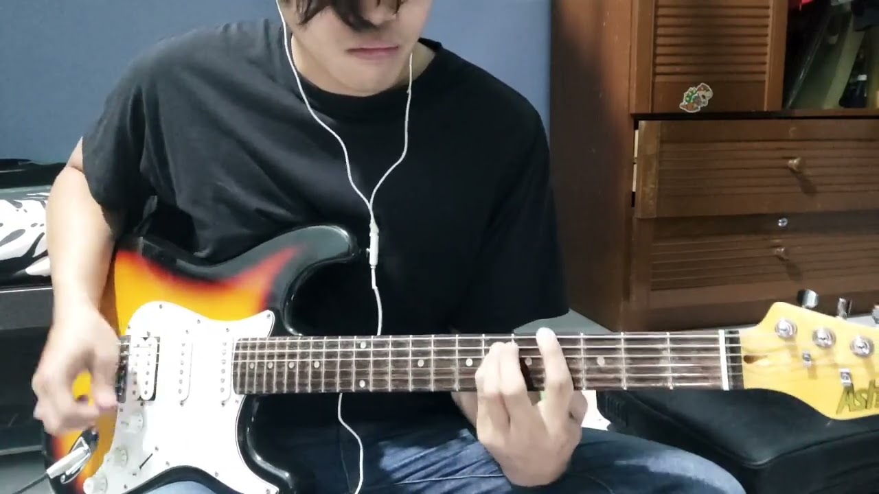 Ten Yard Fight (slapshot) - Straight edge in your face (guitar cover)