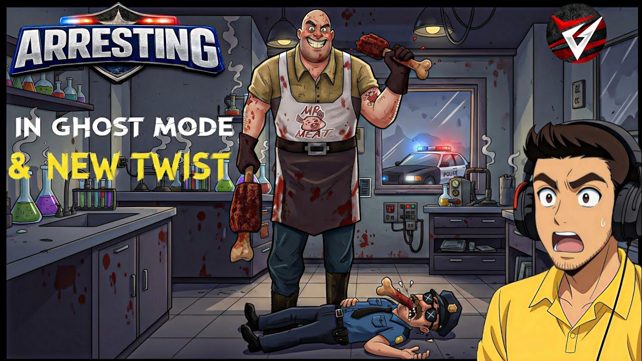 Arresting Mr Meat in Ghost Mode 😱 | New Twist: Mr Meat Kills the Police