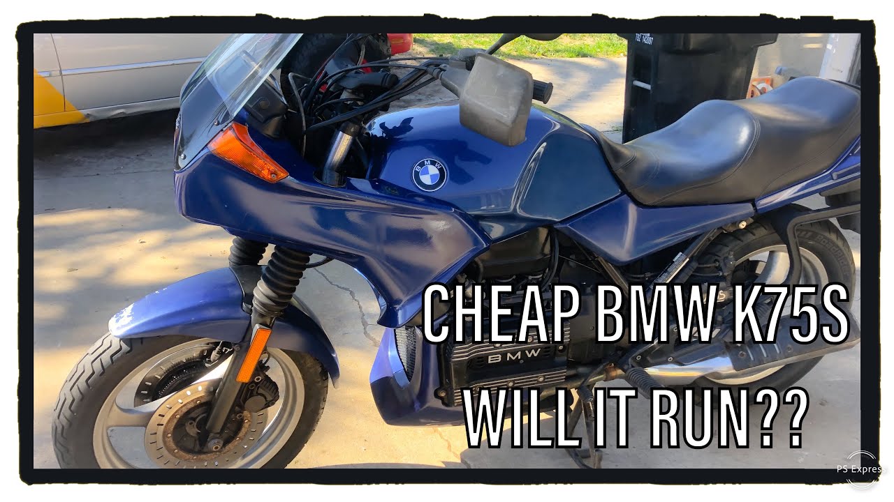 Я купил дешевый BMW K75S, который простоял десять лет! А он заведется?