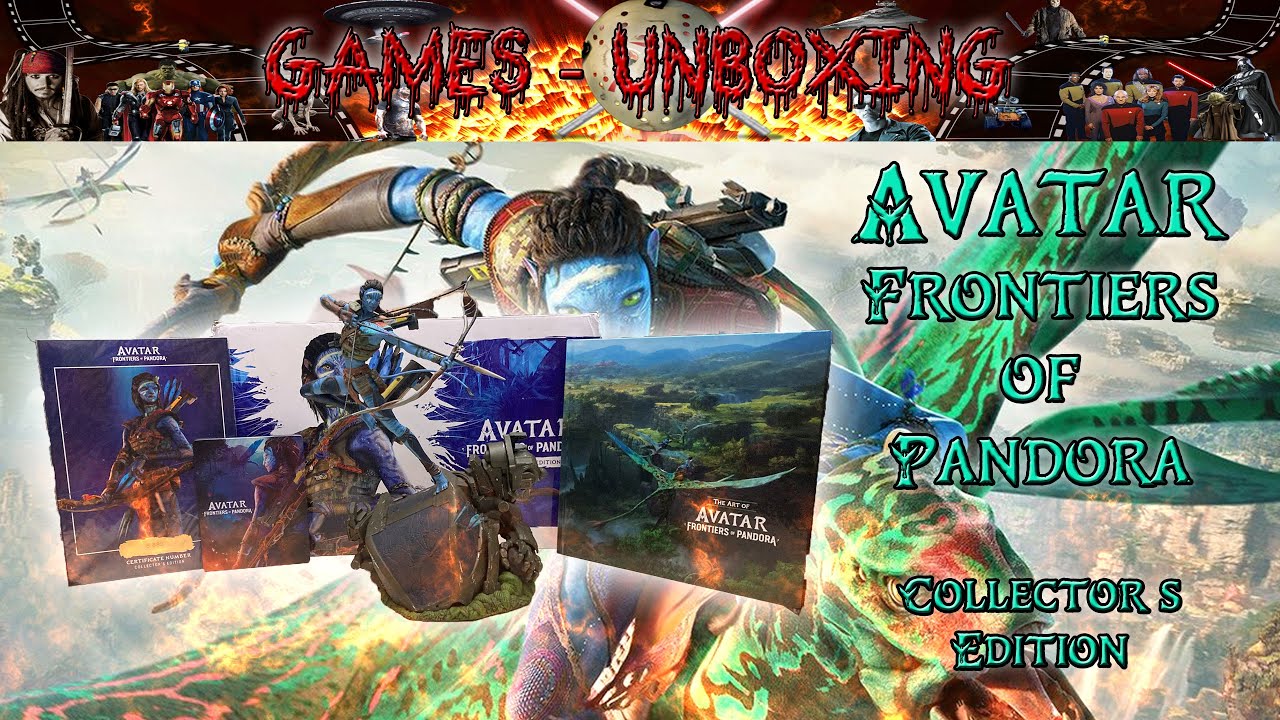 Unboxing - AVATAR - FRONTIERS OF PANDORA - Collector´s Edition