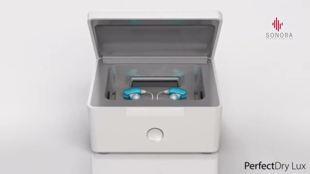 Desumidificador elétrico Perfect Dry - para aparelhos auditivos e implantes